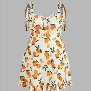 Cider Printed Mini Dress